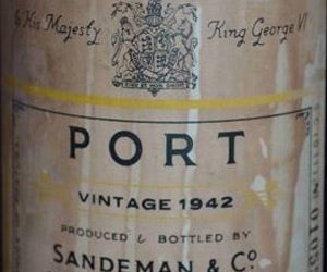 1942 Sandeman Vintage Port
